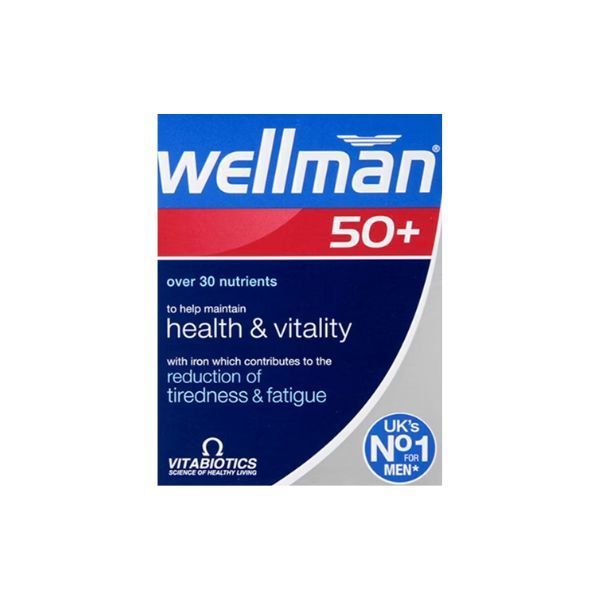 Vitabiotics Wellman 50+ Tablets (30)