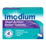 Imodium Dual Action Relief Tablets