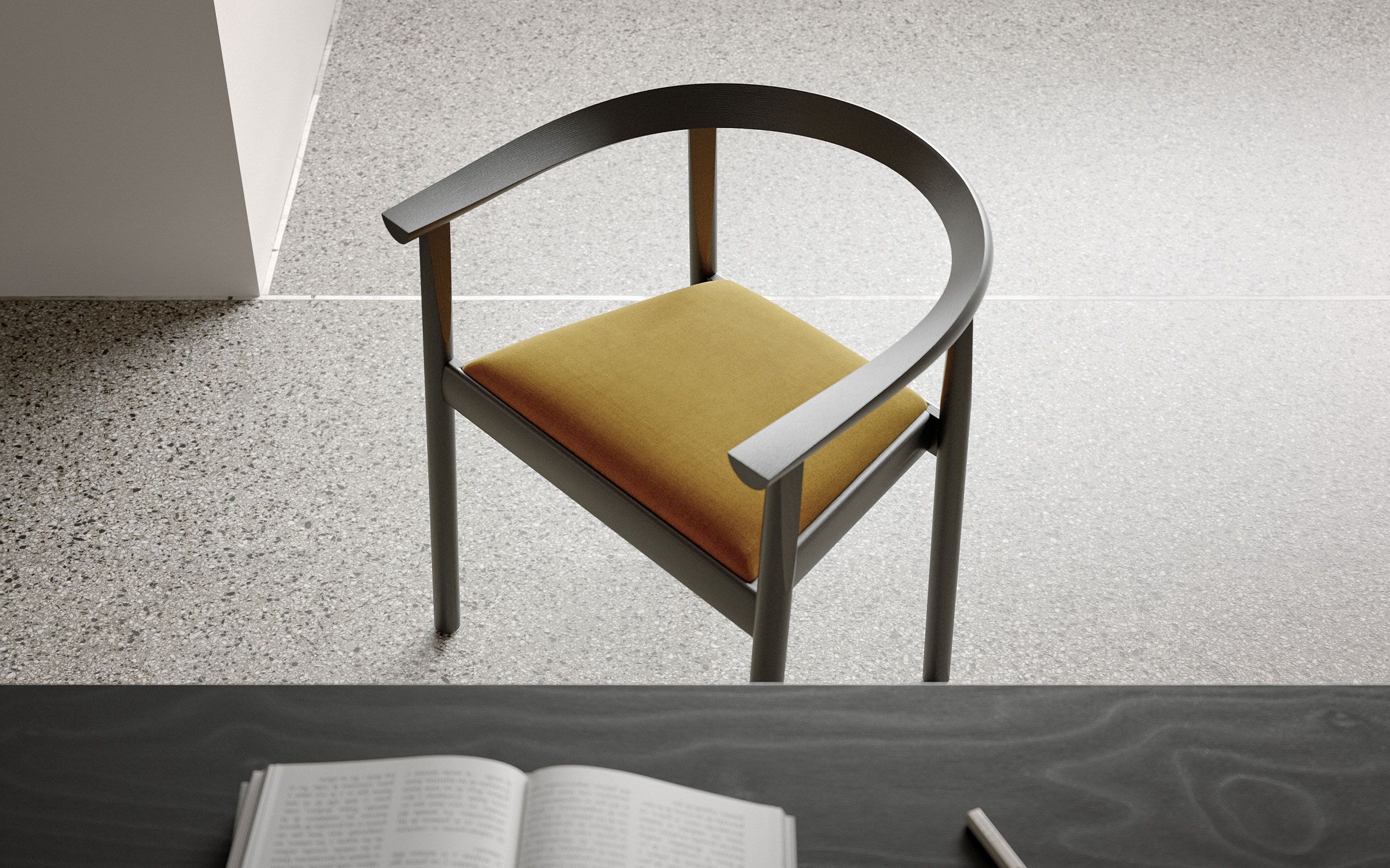 Tokyo chair upholstered seat