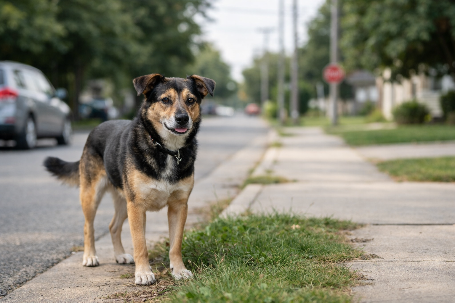 Loose dog