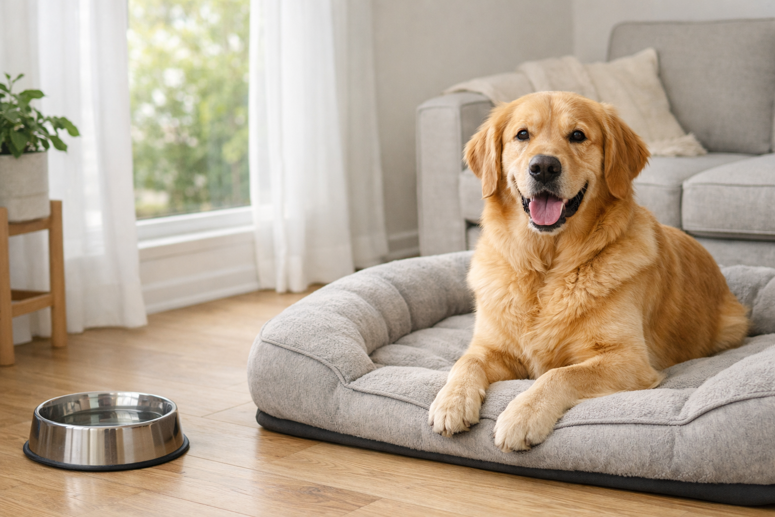 It is better to leave a dog at home instead of a hot car.