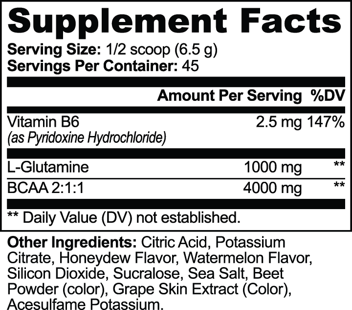 Nutrition facts