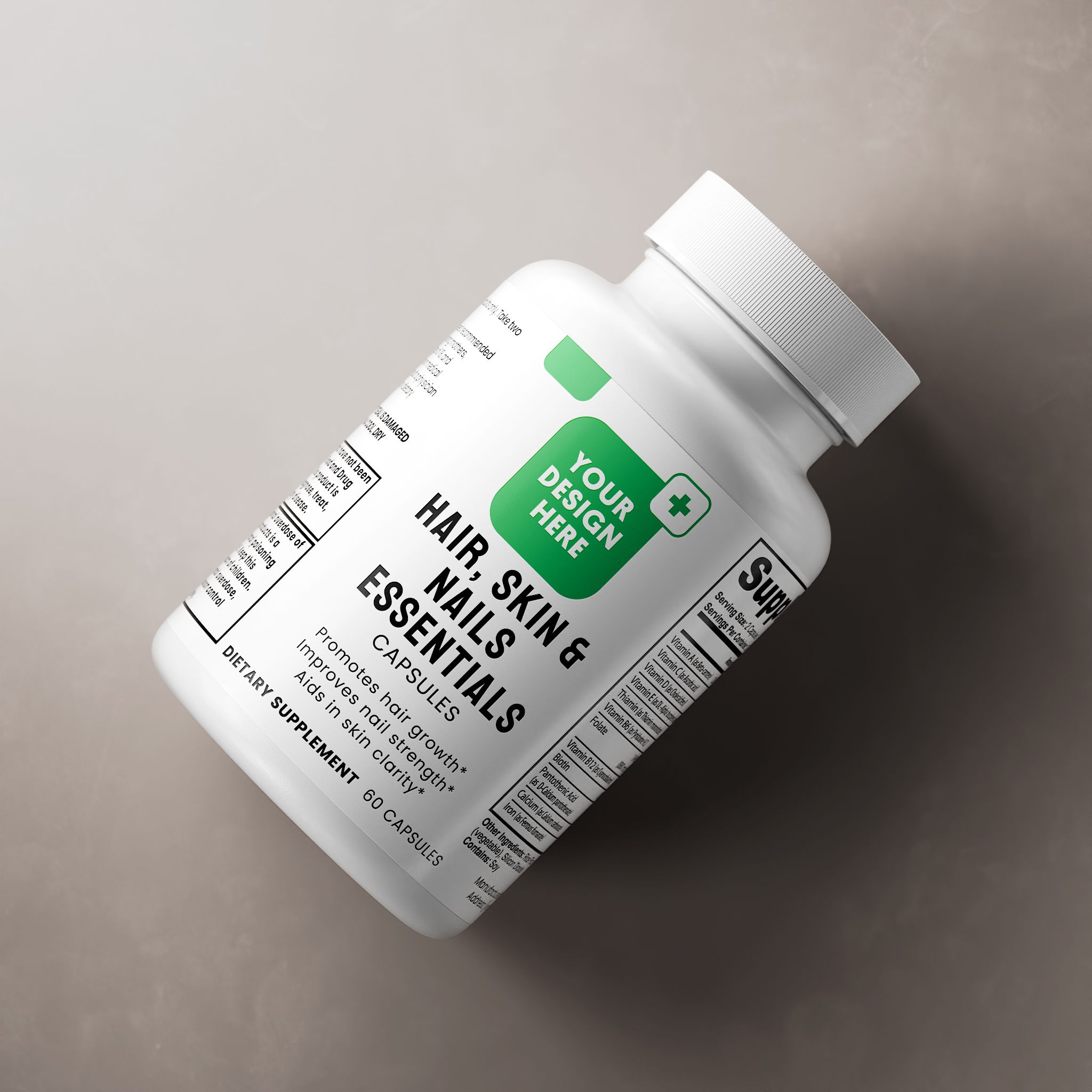 Hair, Skin & Nails Essentials, capsule format