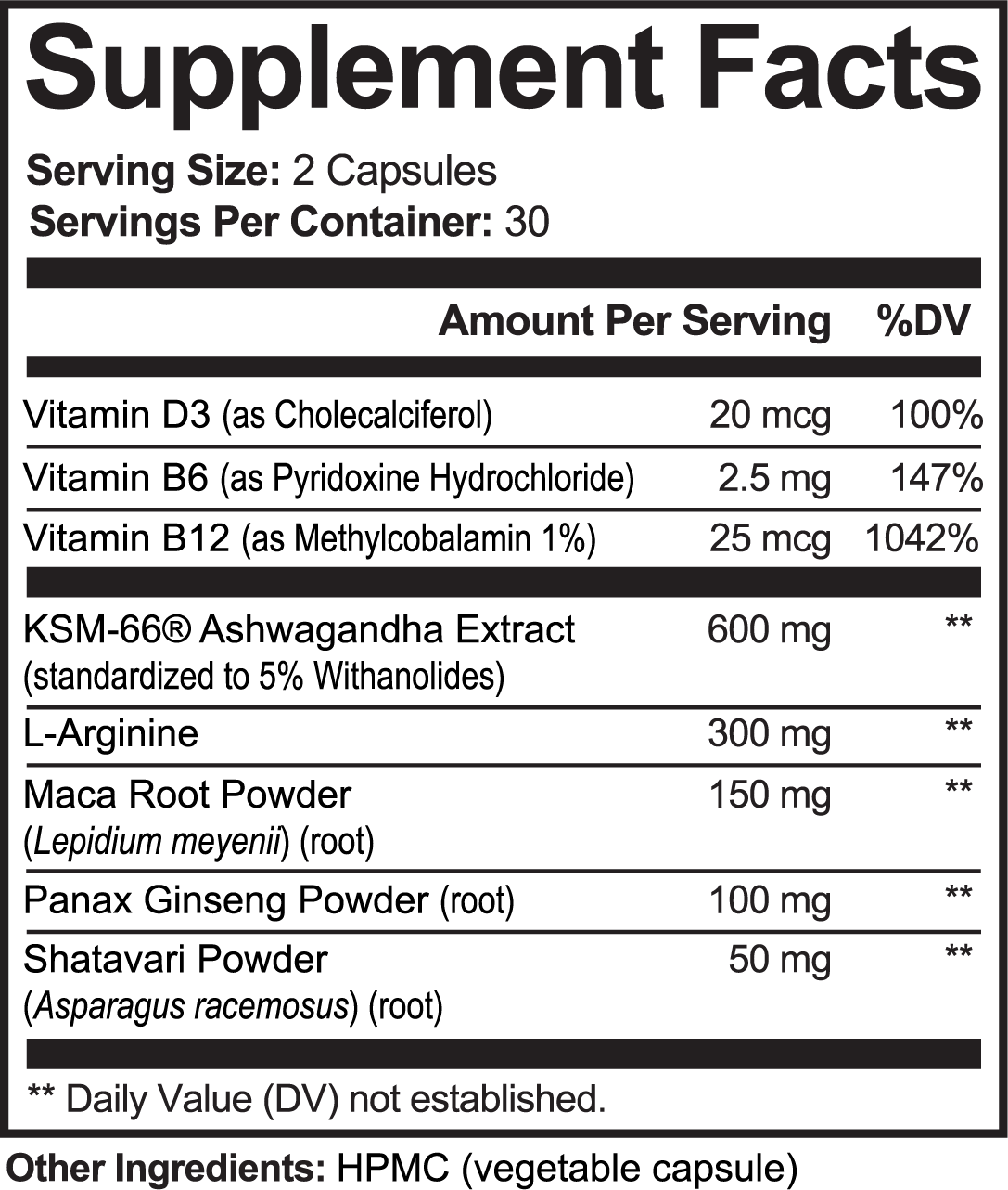 Nutrition facts