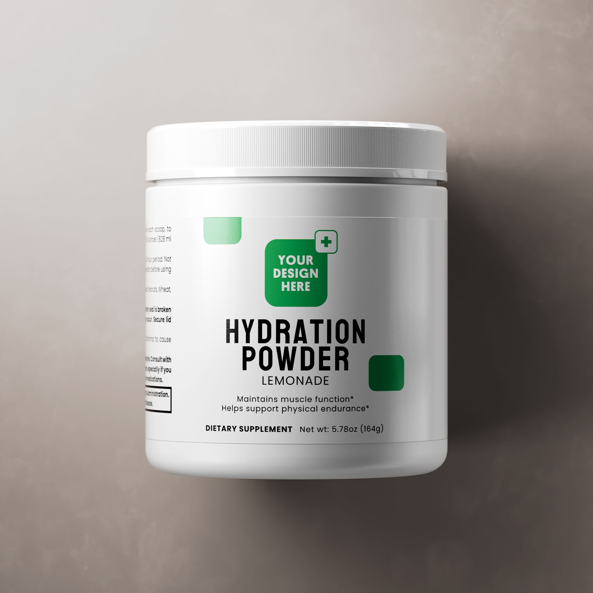 Hydration Powder, powder format