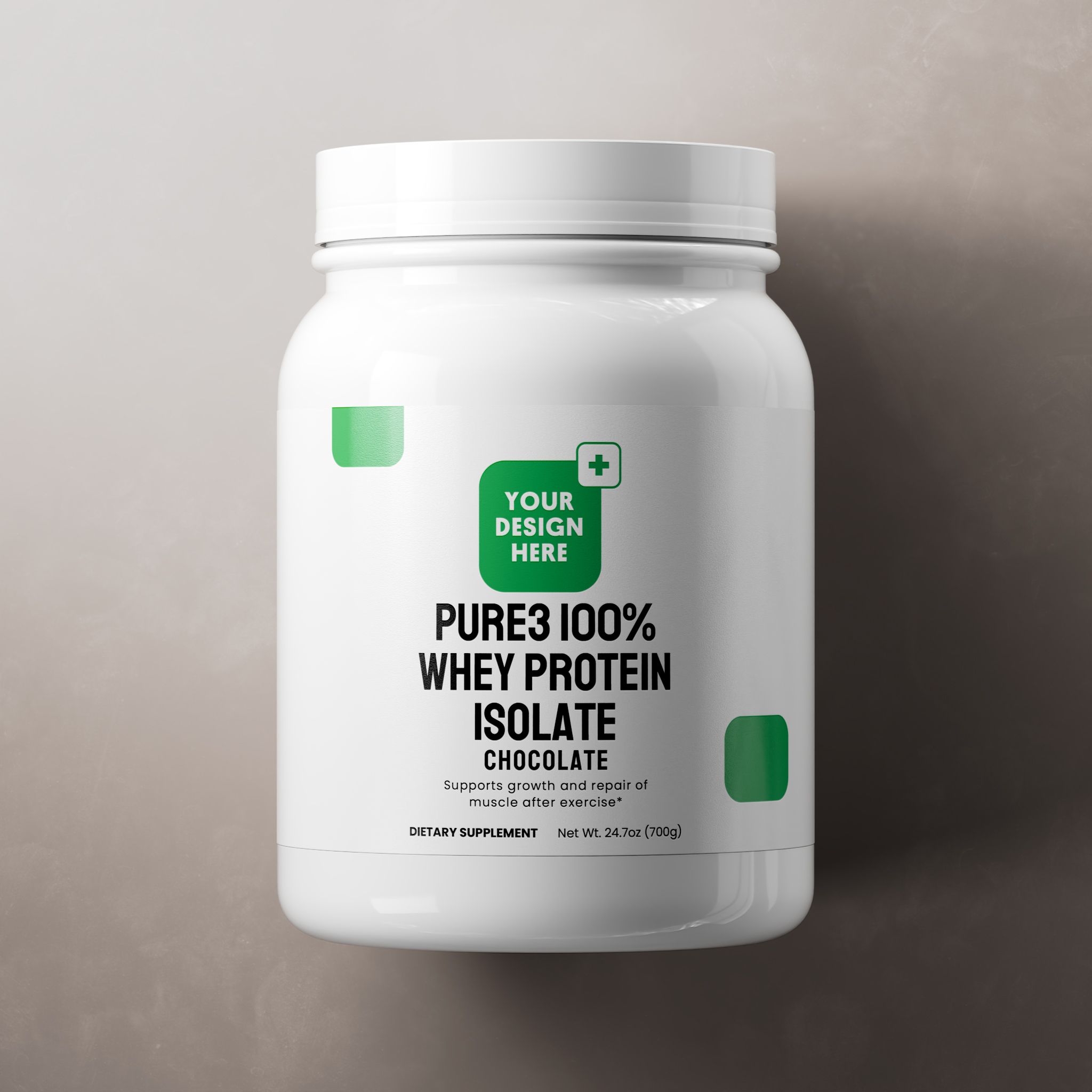 Pure3 100% Whey Protein Isolate (Chocolate)