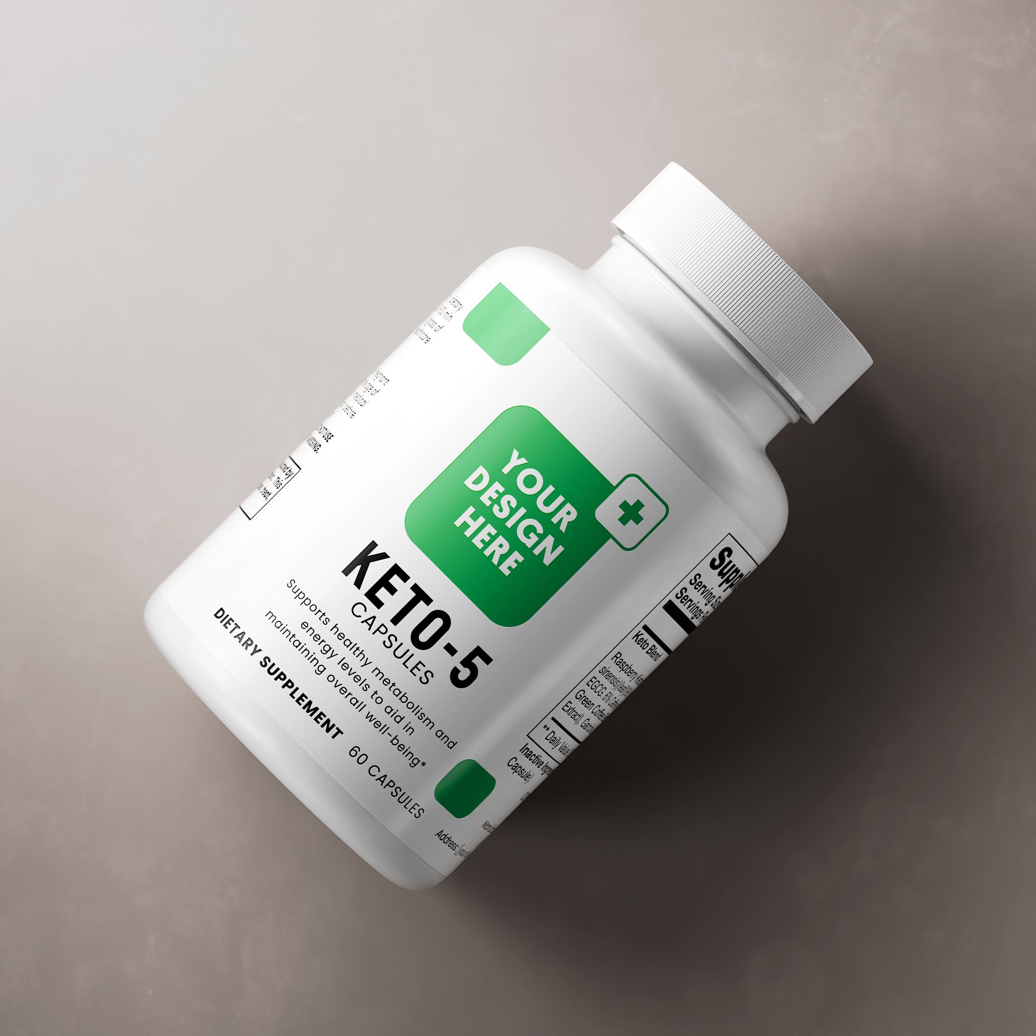 Keto-5, capsule format