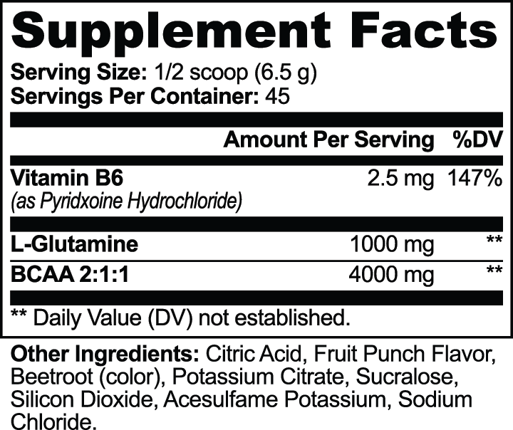 Nutrition facts