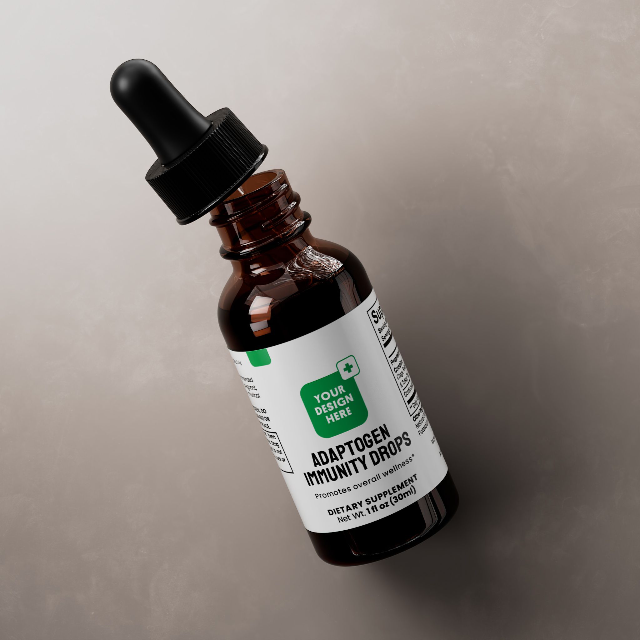 Adaptogen Immunity Drops, liquid format