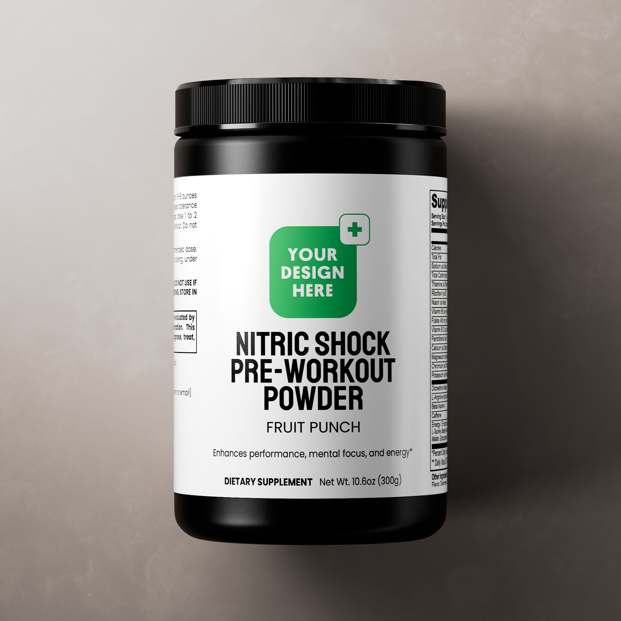 Nitric Shock Pre-Workout Powder (Fruit Punch)