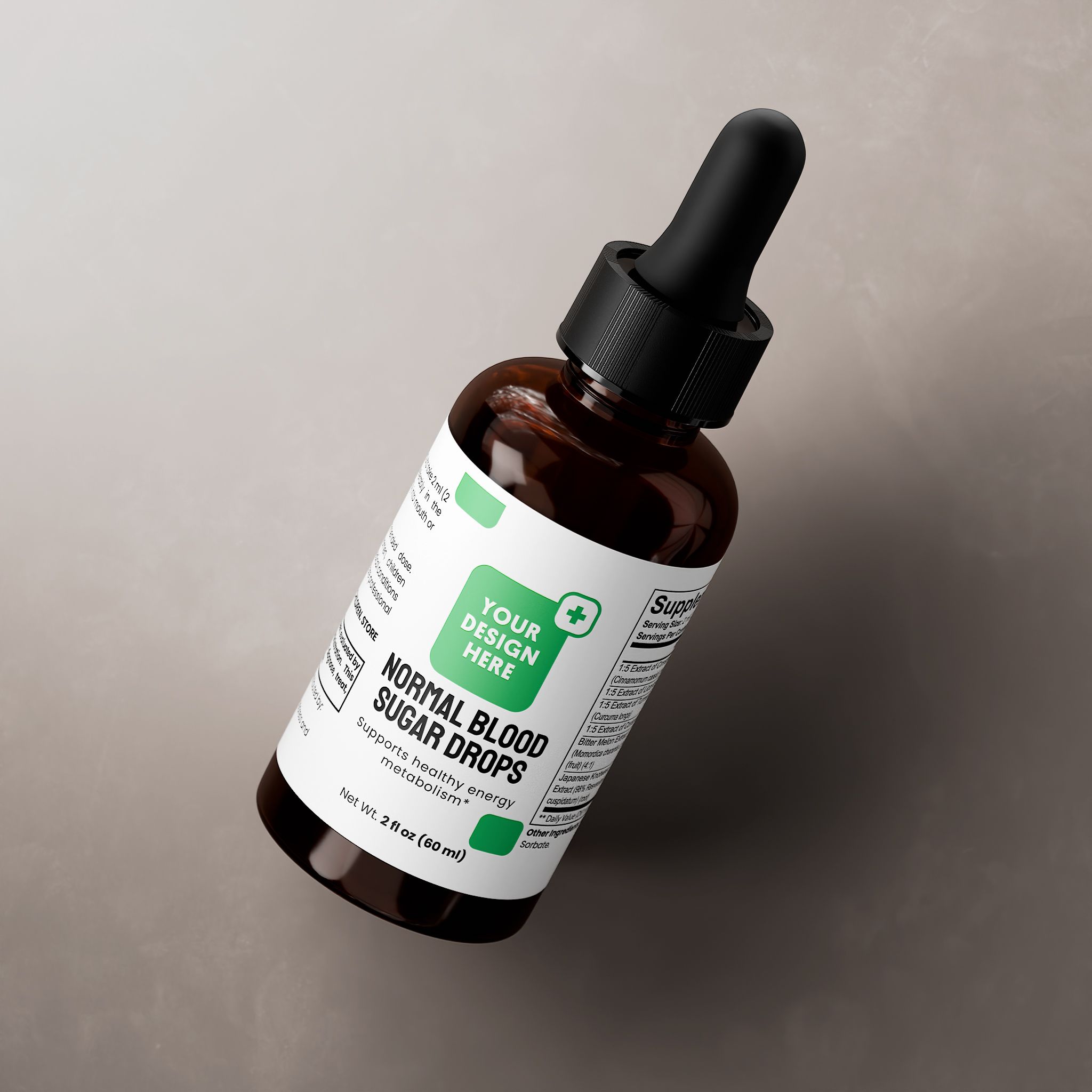 Normal Blood Sugar Drops, liquid format