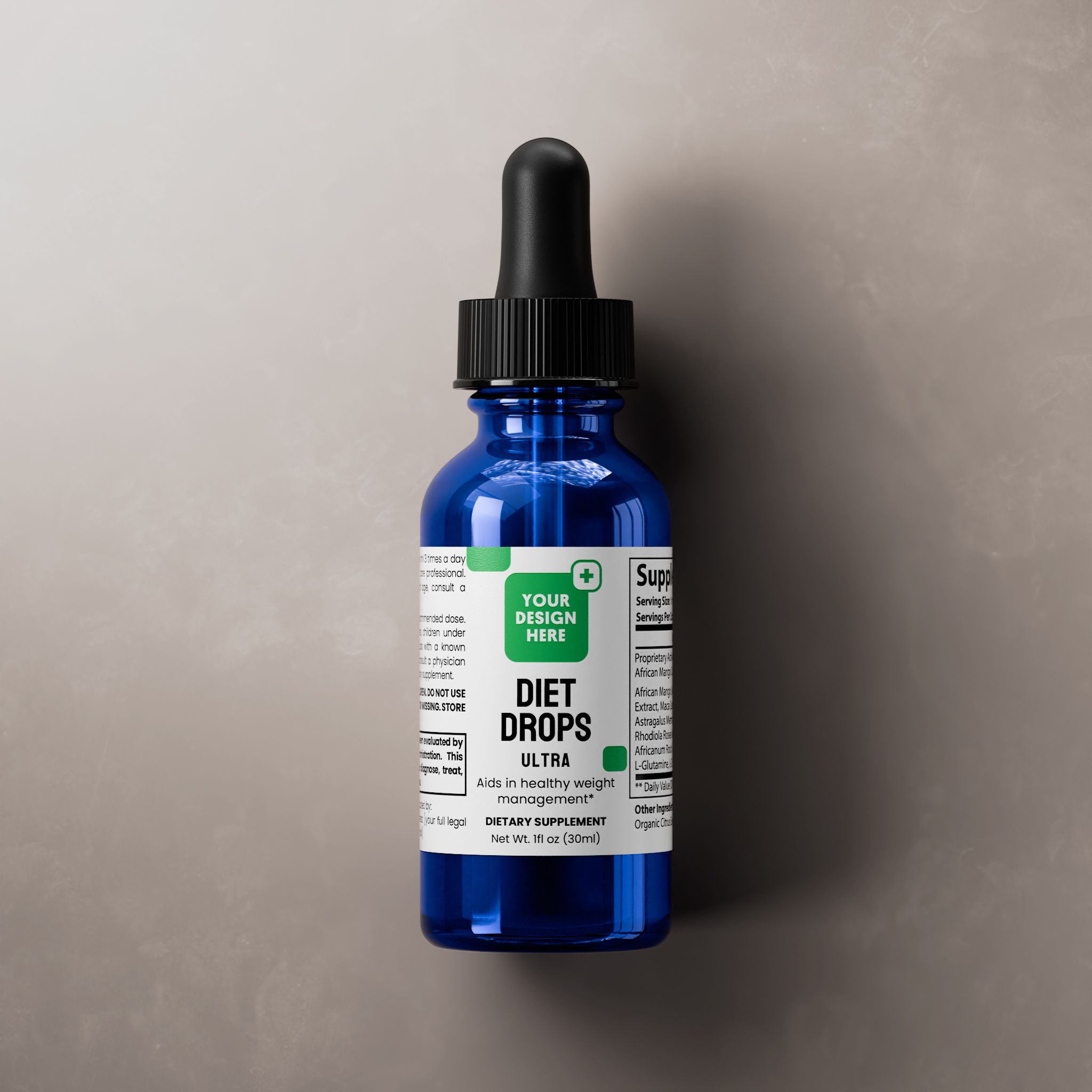 Diet Drops Ultra, liquid format