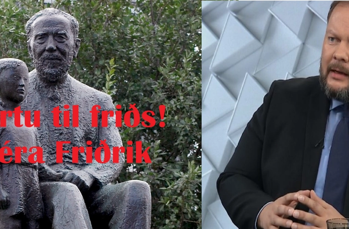 Vertu til friðs séra Friðrik