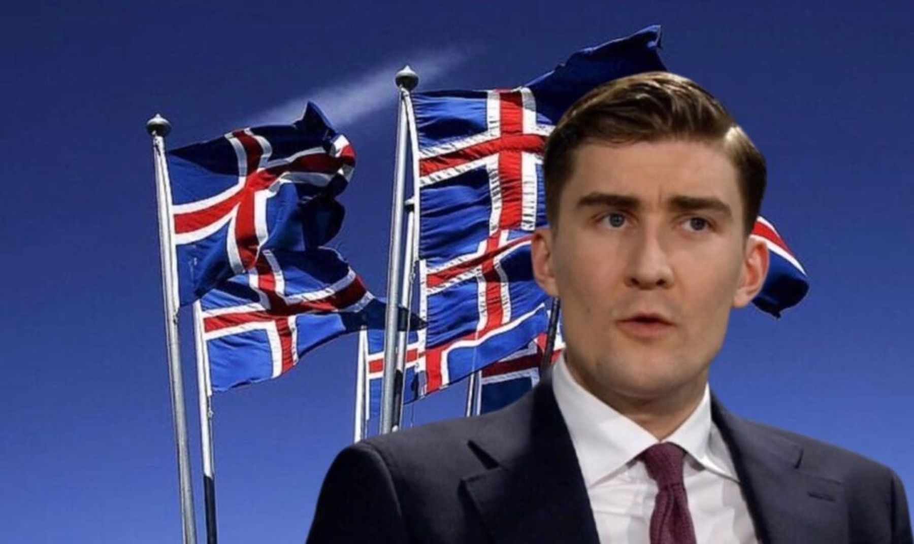 Snorri og fánablætið, alltaf einhver perri í okkar manni!
