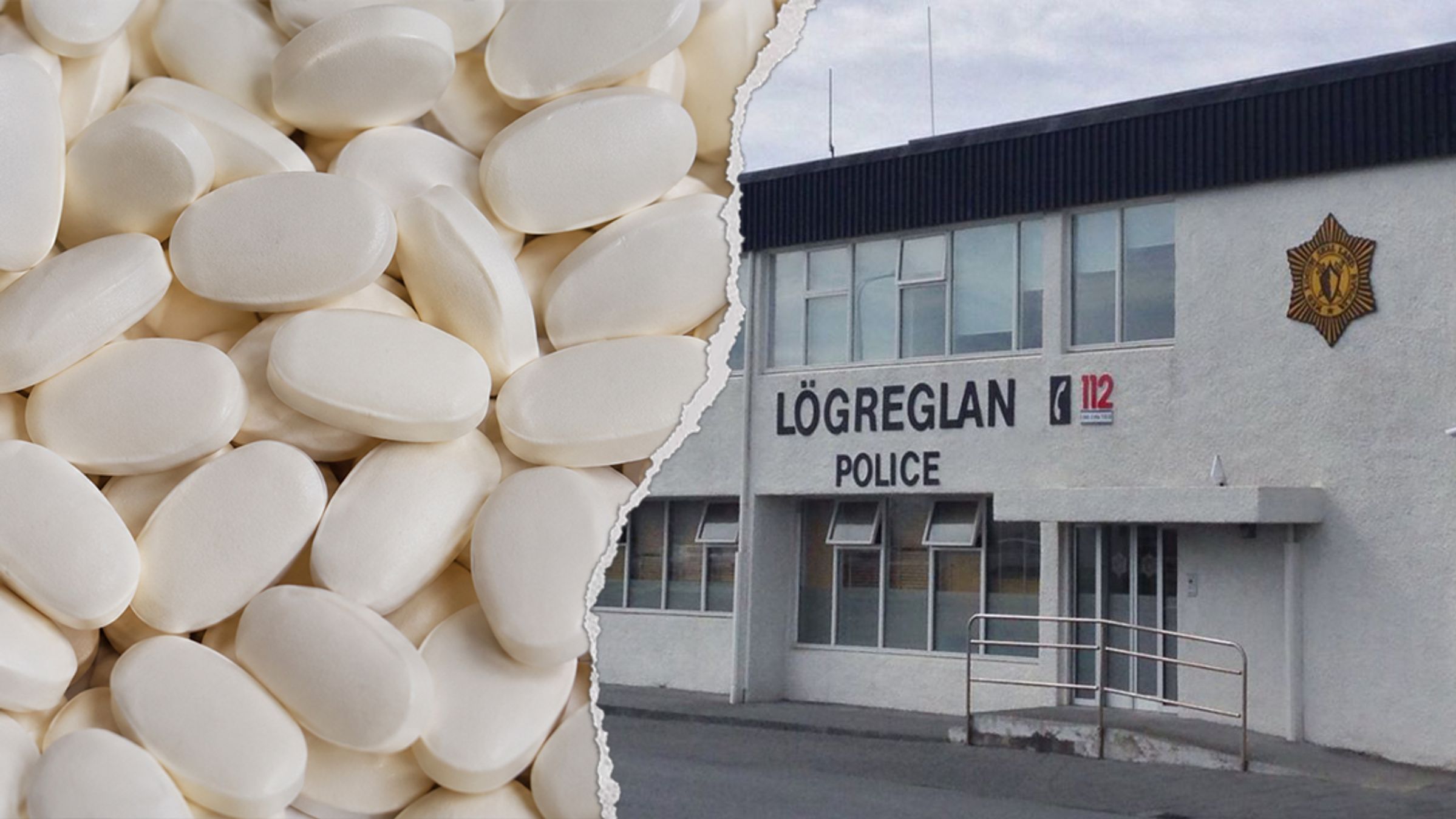 Teknir með átta þúsund íbúfen töflur