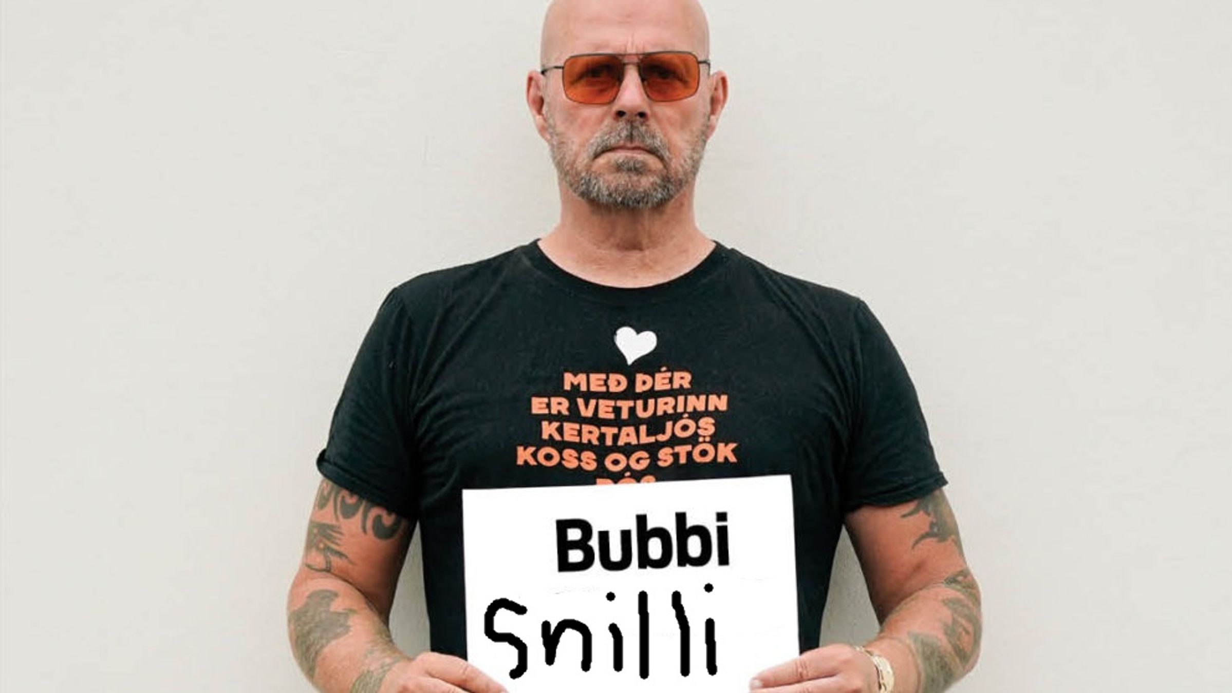 Bubbi „Snilli“ sjötugur.
