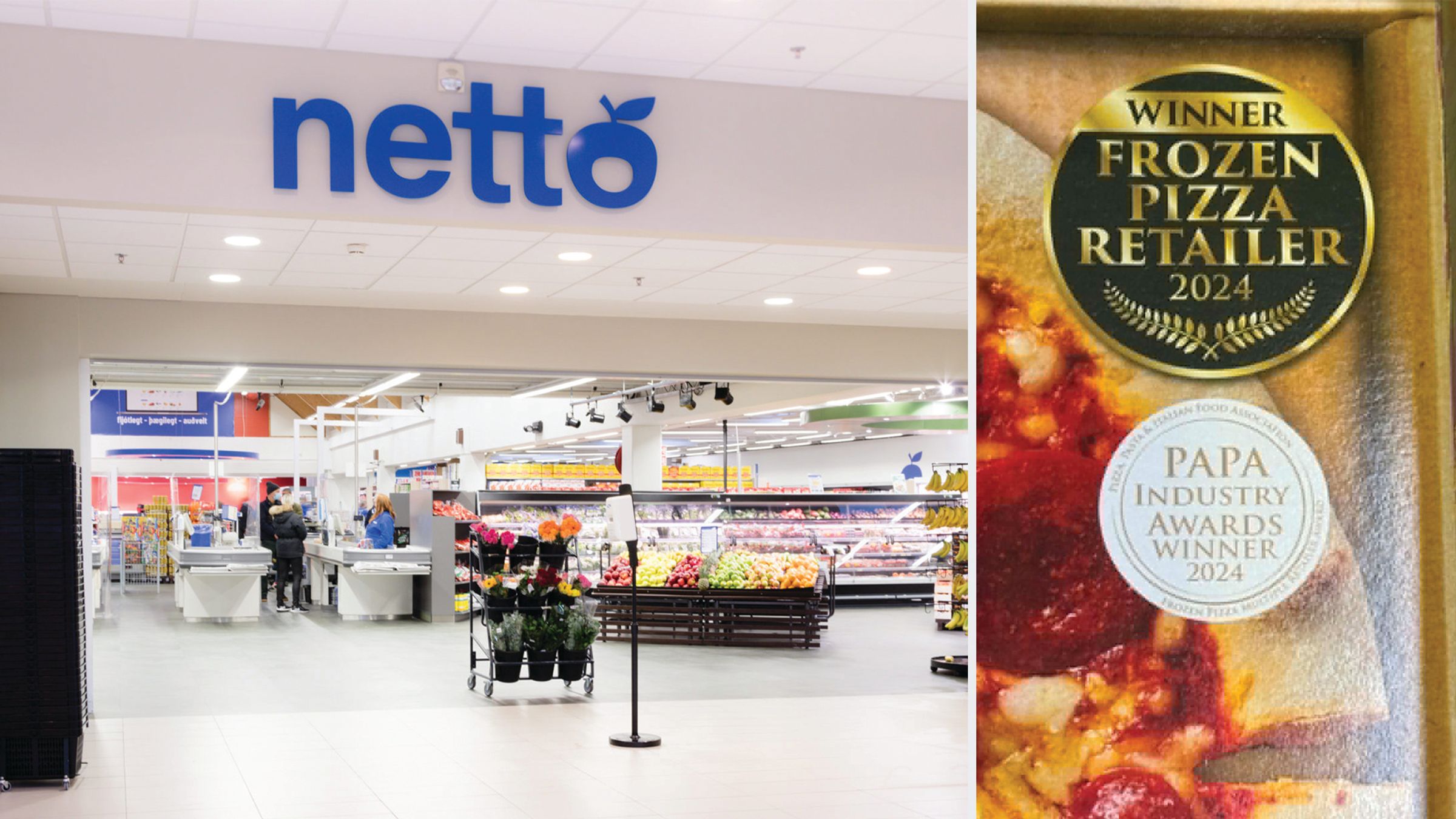 Margverðlaunaðar frosnar pitsur komnar í hillur Nettó