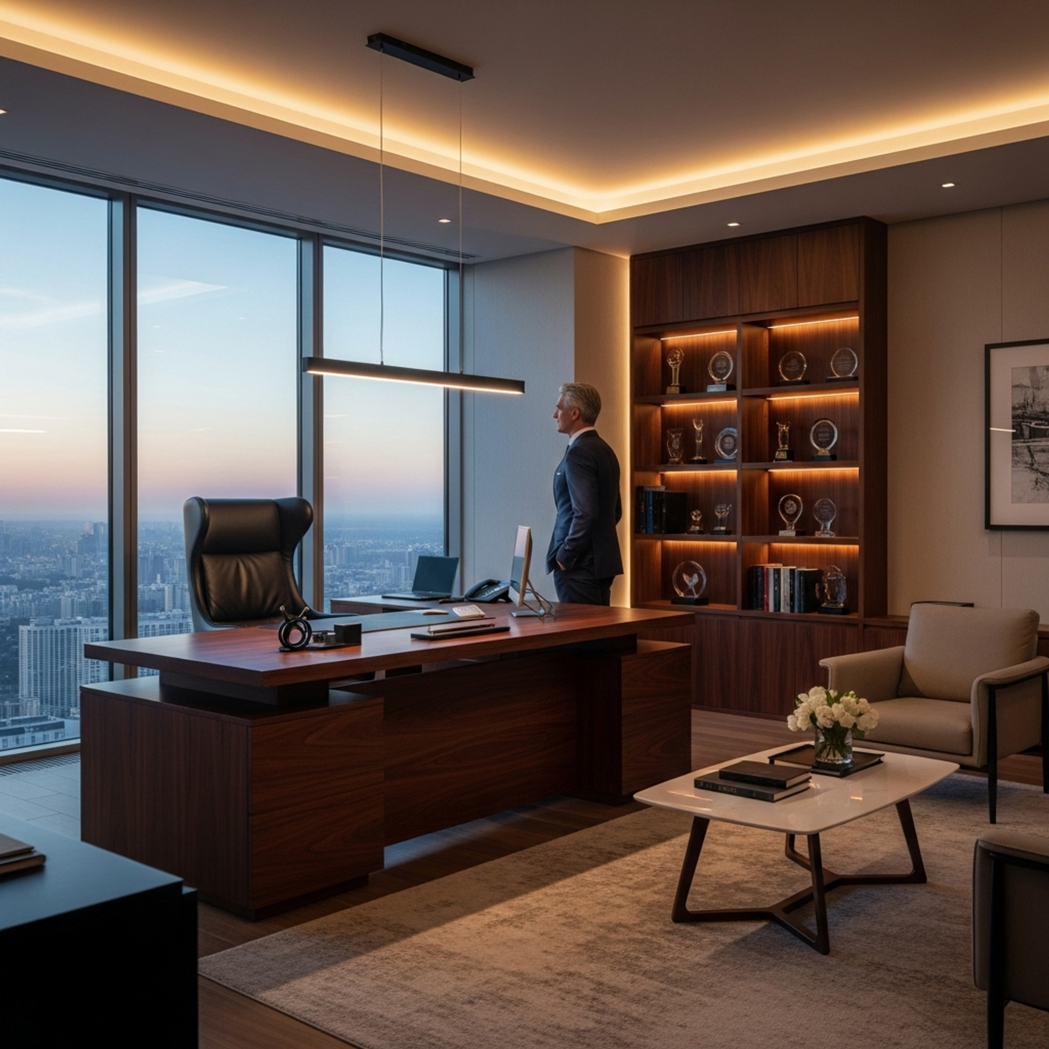 ออกแบบ ห้องผู้บริหาร ให้สะท้อนภาพลักษณ์องค์กร