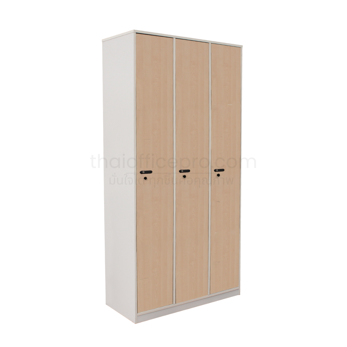 ตู้ล็อคเกอร์ไม้ 3 ช่อง