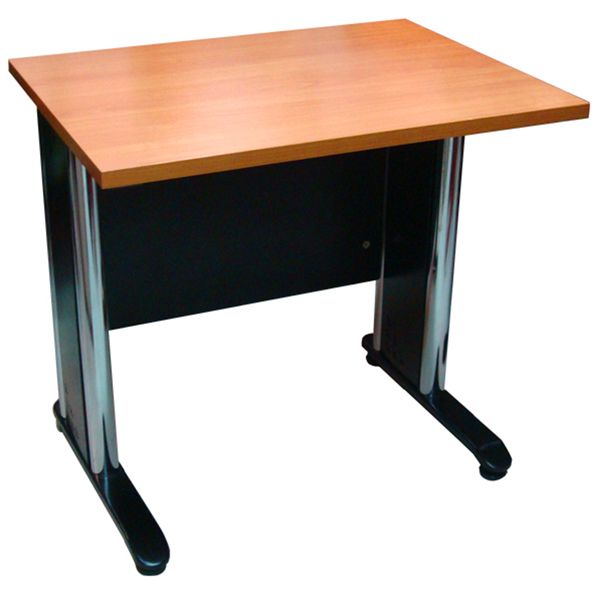 โต๊ะทำงาน ขาโครเมี่ยม ขนาด 80 ซม