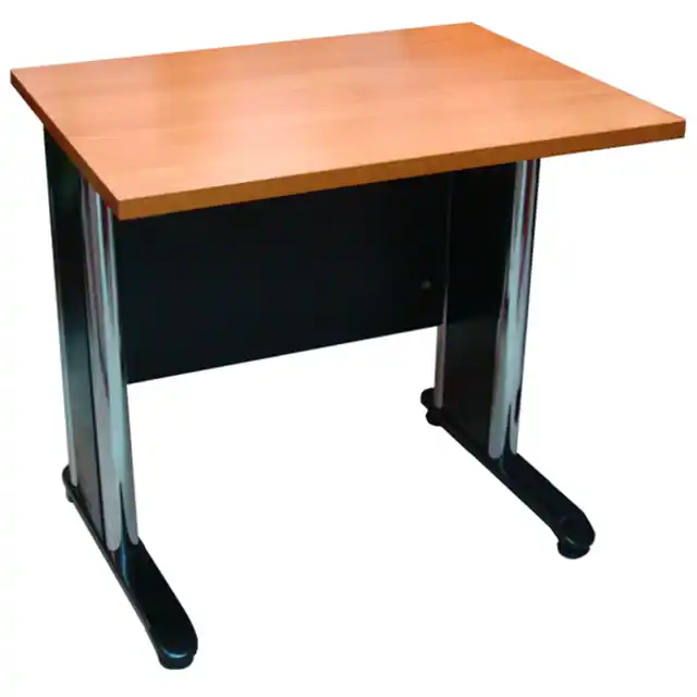 โต๊ะทำงาน ขาโครเมี่ยม ขนาด 80 ซม