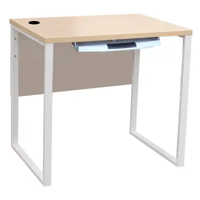 โต๊ะคอมพิวเตอร์ขาเหล็ก 80 ซม