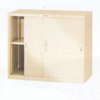 ตู้เอกสารบานเลื่อน ทึบ สูง 75 ซม