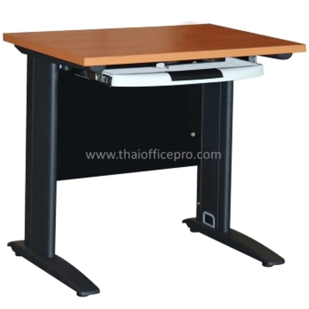 โต๊ะคอมพิวเตอร์ ขาเหล็ก 80 ซม