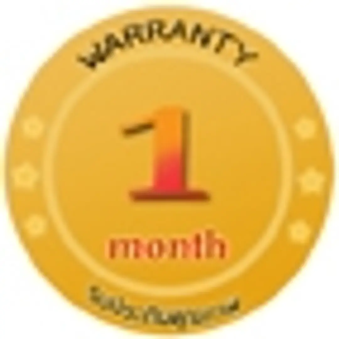 Product warranty information 1 Warranty badge 1