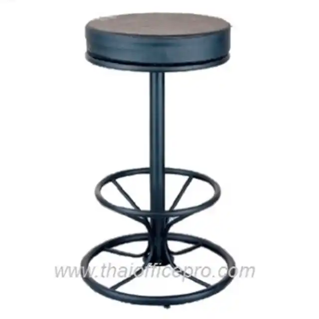 เก้าอี้บาร์กลม ทรงสูง