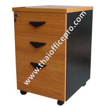 ตู้เอกสาร 3 ลิ้นชัก มีล้อ
