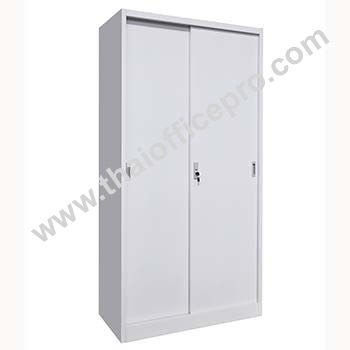 ตู้เอกสารเหล็กบานเลื่อน สูง 3ฟุต / 85ซม