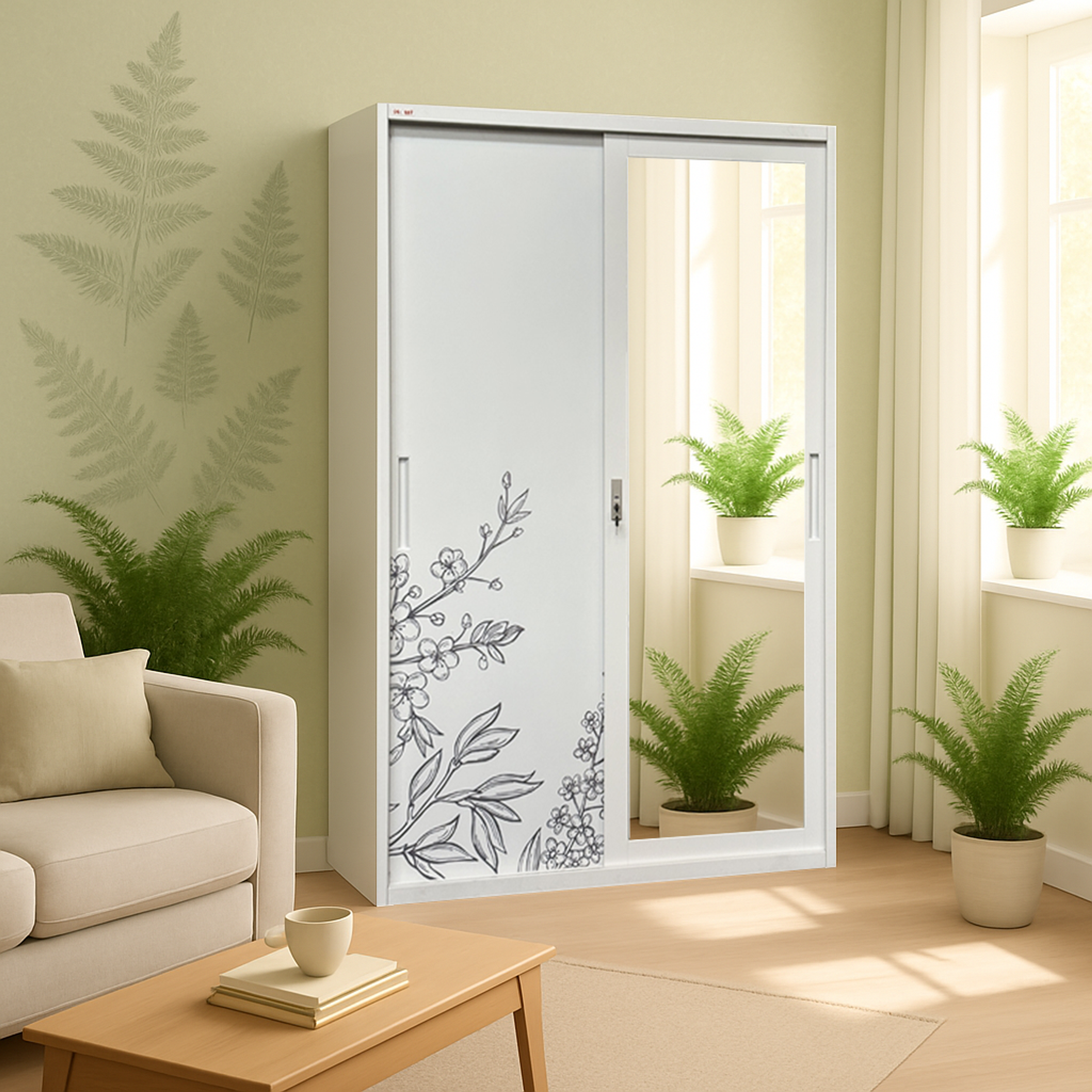 ตู้เสื้อผ้า บานเลื่อน จาก Thaiofficepro สีสันสดใส