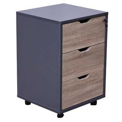 ตู้เอกสาร 3 ลิ้นชัก มีล้อ รุ่น BNB 1