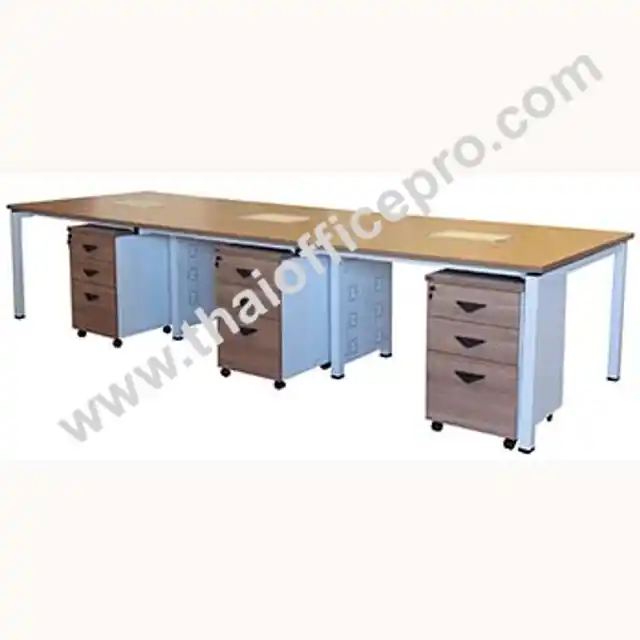 โต๊ะทำงานกลุ่ม 6 ที่นั่ง