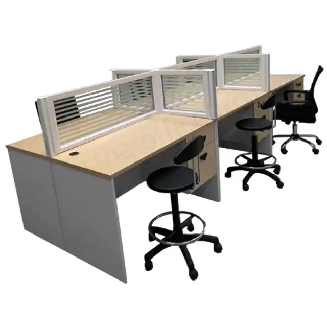 ชุดโต๊ะทำงานกลุ่ม 6 ที่นั่ง