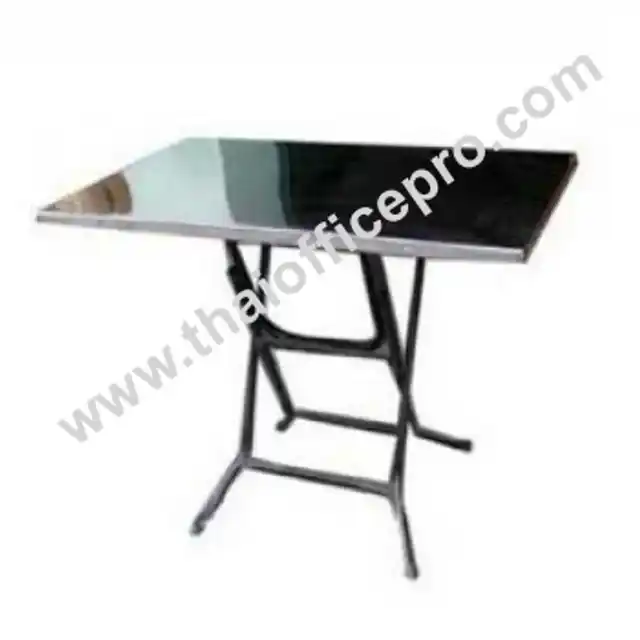 โต๊ะพับหน้าสแตนเลส