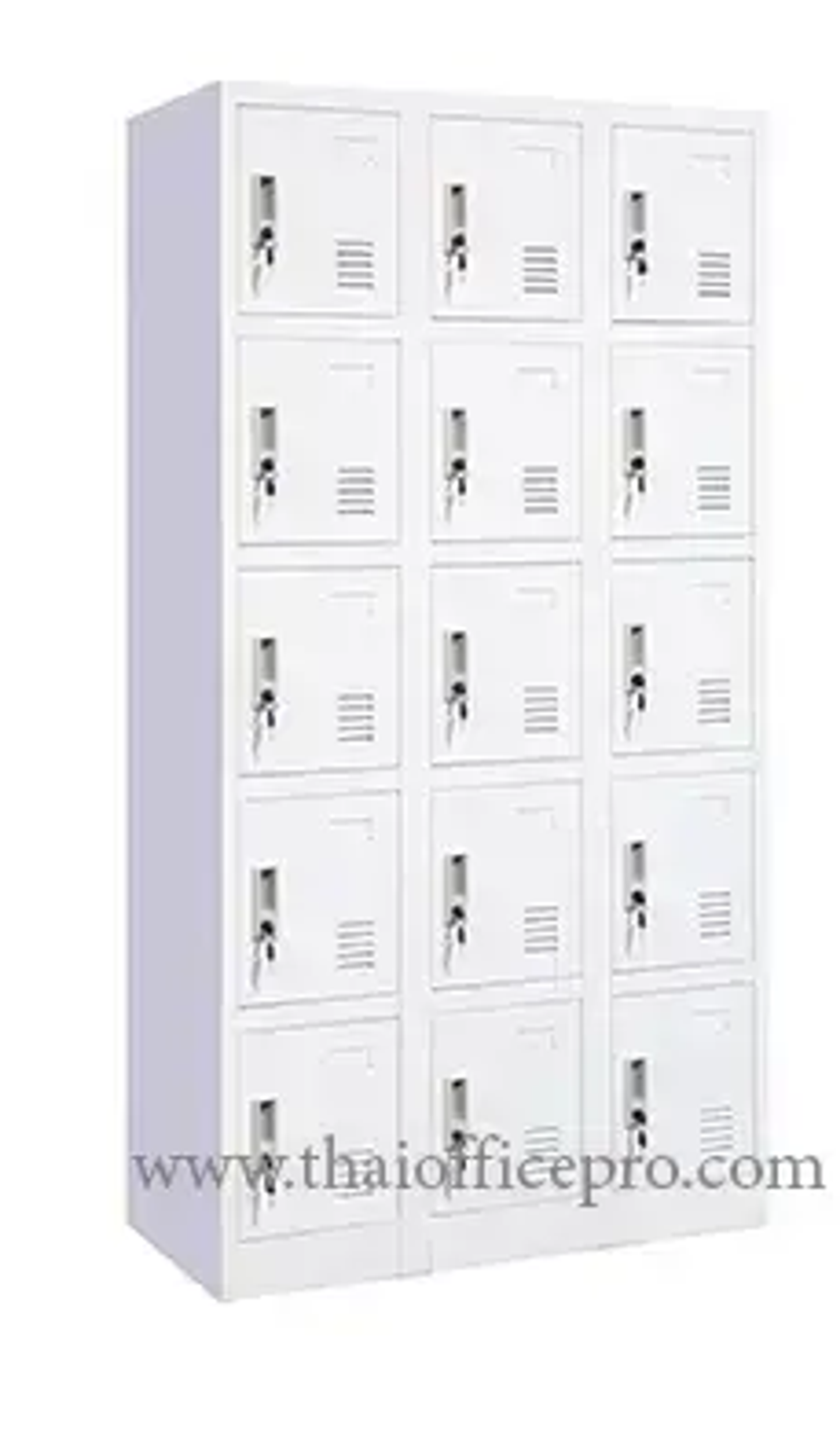 ชั้นวางของเหล็ก ตู้ล็อคเกอร์ 15 ช่อง