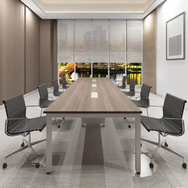 โต๊ะประชุม 12-20 ที่นั่ง ขนาด 1.20×3.60(4.80) ม