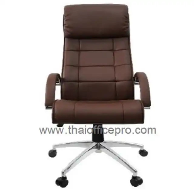 เก้าอี้ทำงานทรงสูง เบาะหนัง