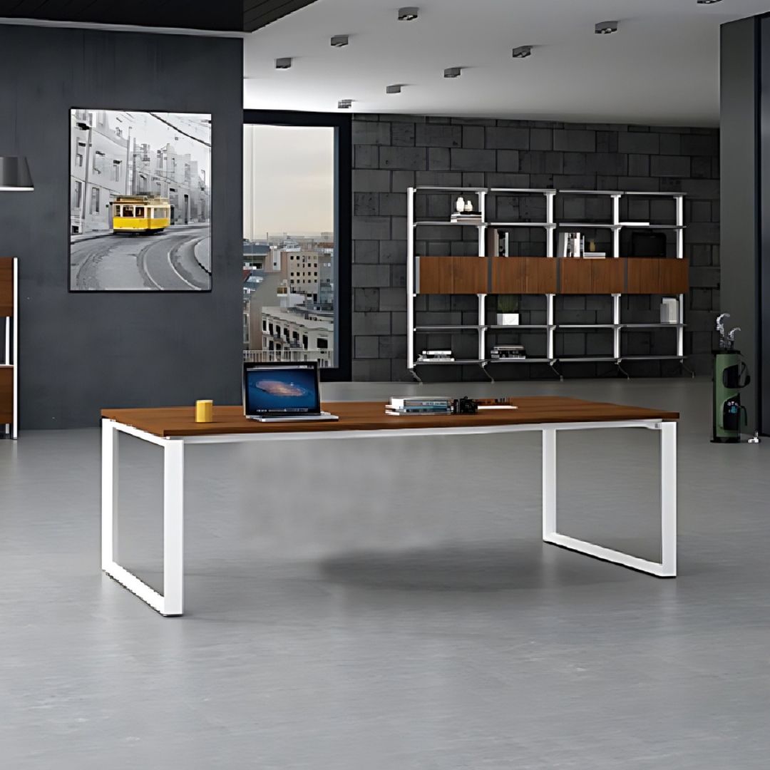 โต๊ะประชุม 8-10 ที่นั่ง รุ่น เจมส์ 02