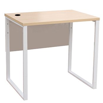 โต๊ะทำงานขาเหล็ก 80 ซม