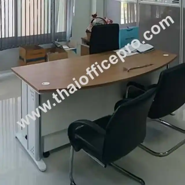 โต๊ะทำงานโค้ง ขนาด 160/180 ซม