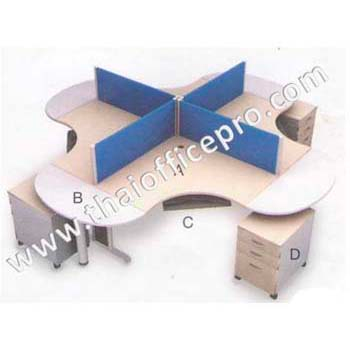 โต๊ะทำงานกลุ่ม