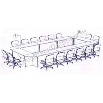 โต๊ะประชุม 16-22 ที่นั่ง