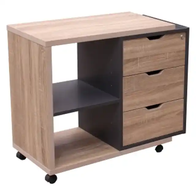 ตู้เอกสาร 3 ลิ้นชัก มีล้อ รุ่น ADA1