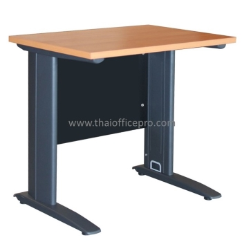 โต๊ะทำงานขาเหล็ก ขนาด 80 ซม