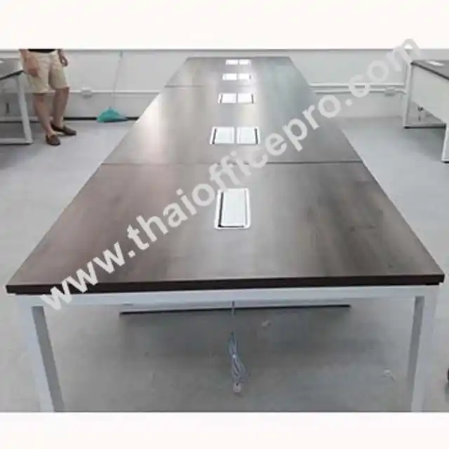 โต๊ะประชุมสีพิเศษ (BARK WALNUT)