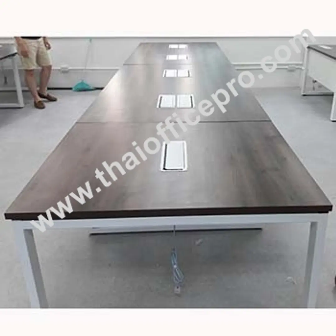 โต๊ะประชุมสีพิเศษ (BARK WALNUT)