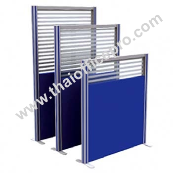 พาร์ทิชั่น ครึ่งกระจกขัดลาย แบบไม่มีกรอบ